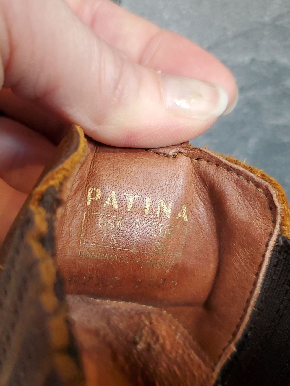 Portland Leather Goods Dakota Tan Leather Boots (color is Canyon) Size 7.5 - Picture 9 of 14